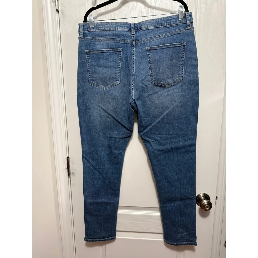 ana a new approach‎ womens skinny jeans size 16 blue wash stretch denim